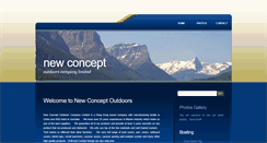 Desktop Screenshot of newconceptoutdoors.com